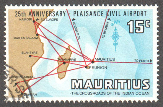 Mauritius Scott 385 Used - Click Image to Close